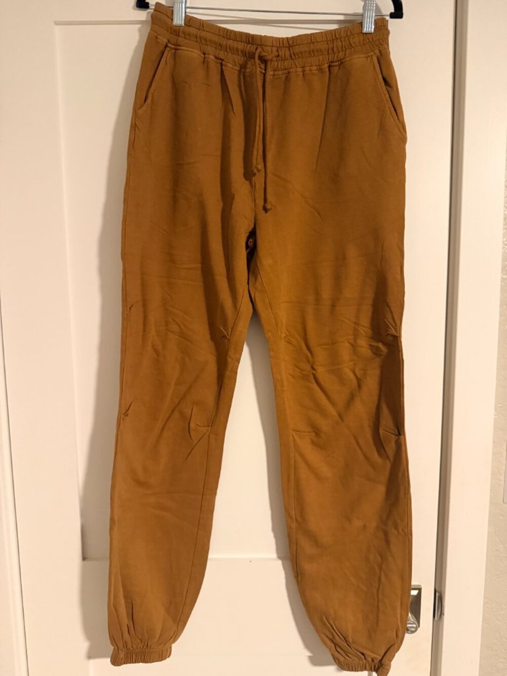 Double Zero French Terry Drawstring Joggers - Size Small